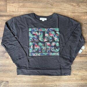 Nordstrom Treasure & Bond Floral Run DMC Sweatshirt